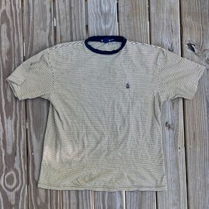 Vintage nautica made in USA striped shirt size medium